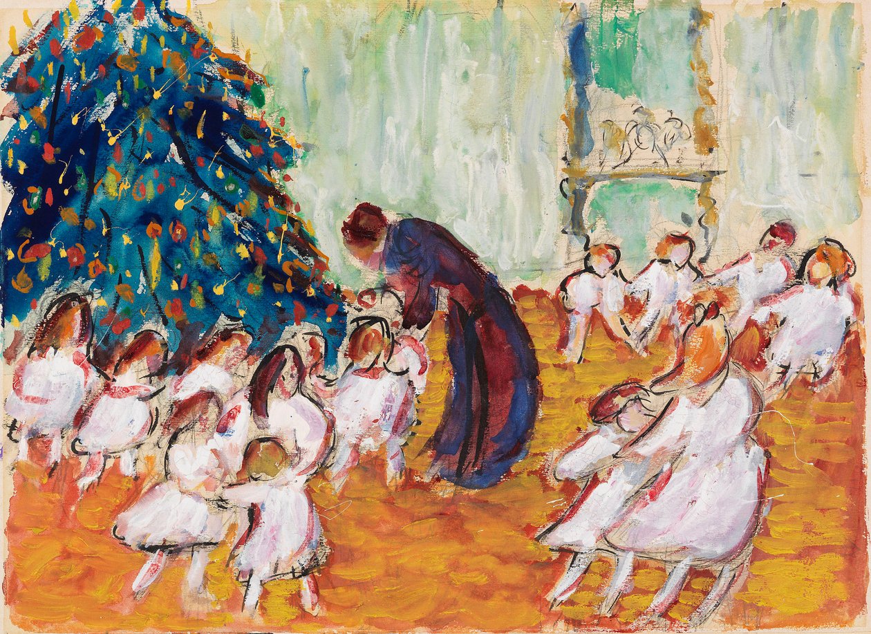 Joulukuusi, 1911. tekijältä Marianne von Werefkin