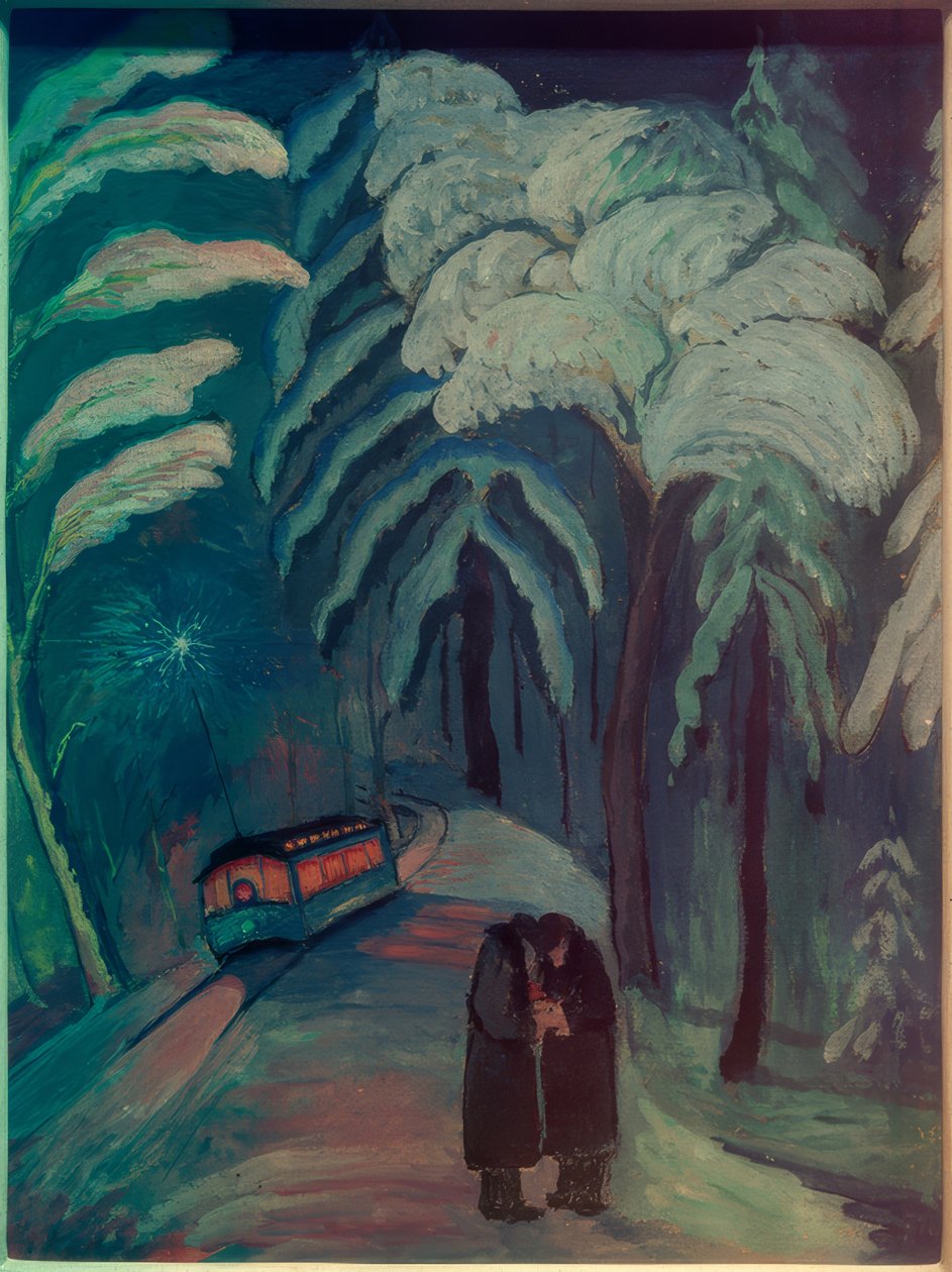 Sininen kipinä tekijältä Marianne von Werefkin