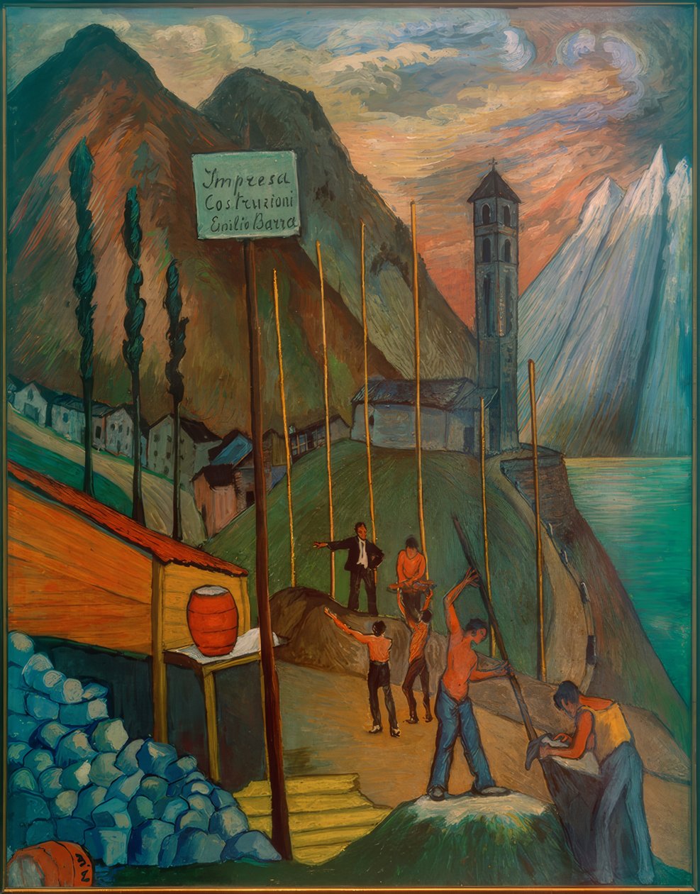 Uusi Rakennus tekijältä Marianne von Werefkin
