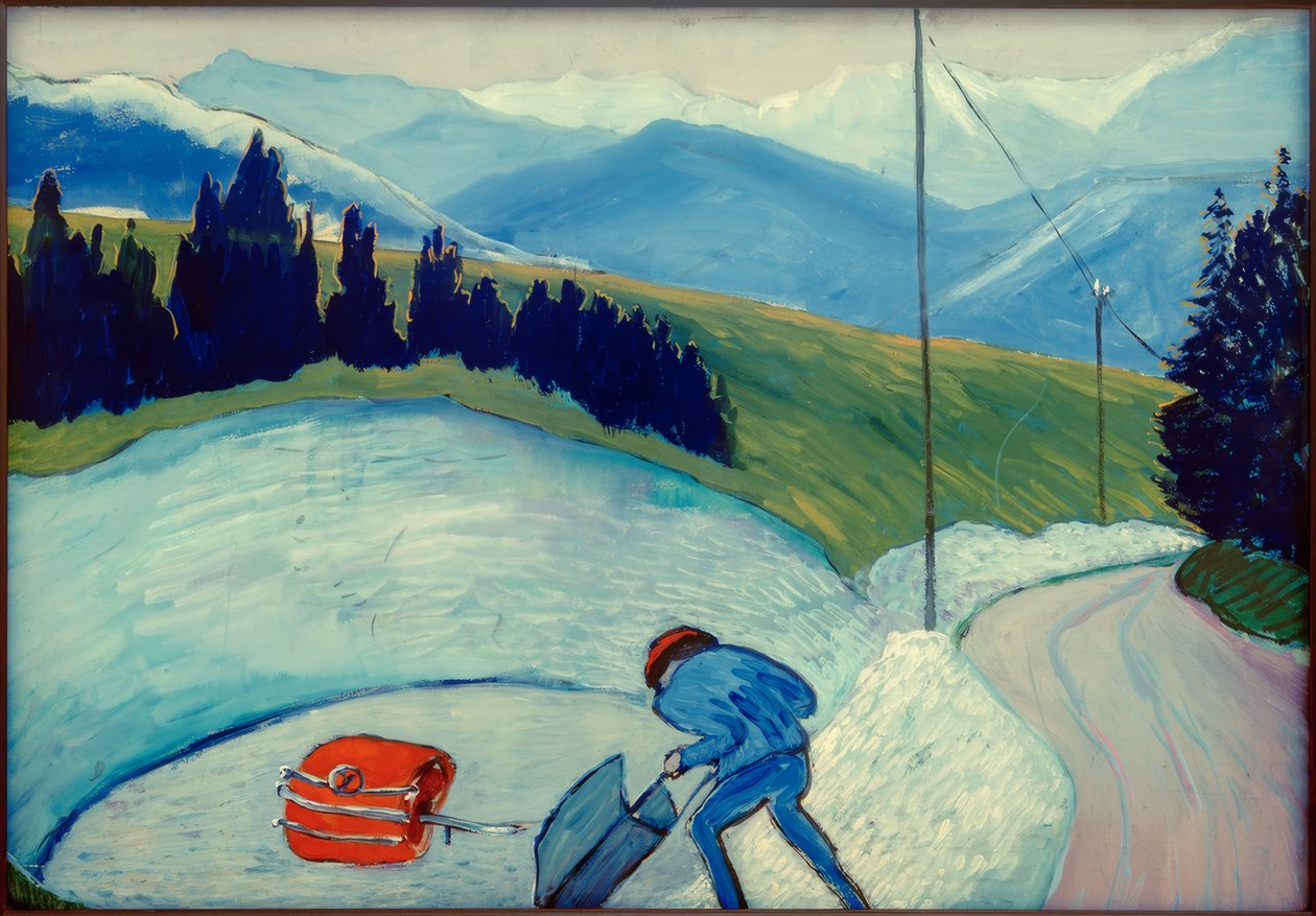 M. v. Werefkin, Steingrube / Gemälde, 1907 tekijältä Marianne von Werefkin