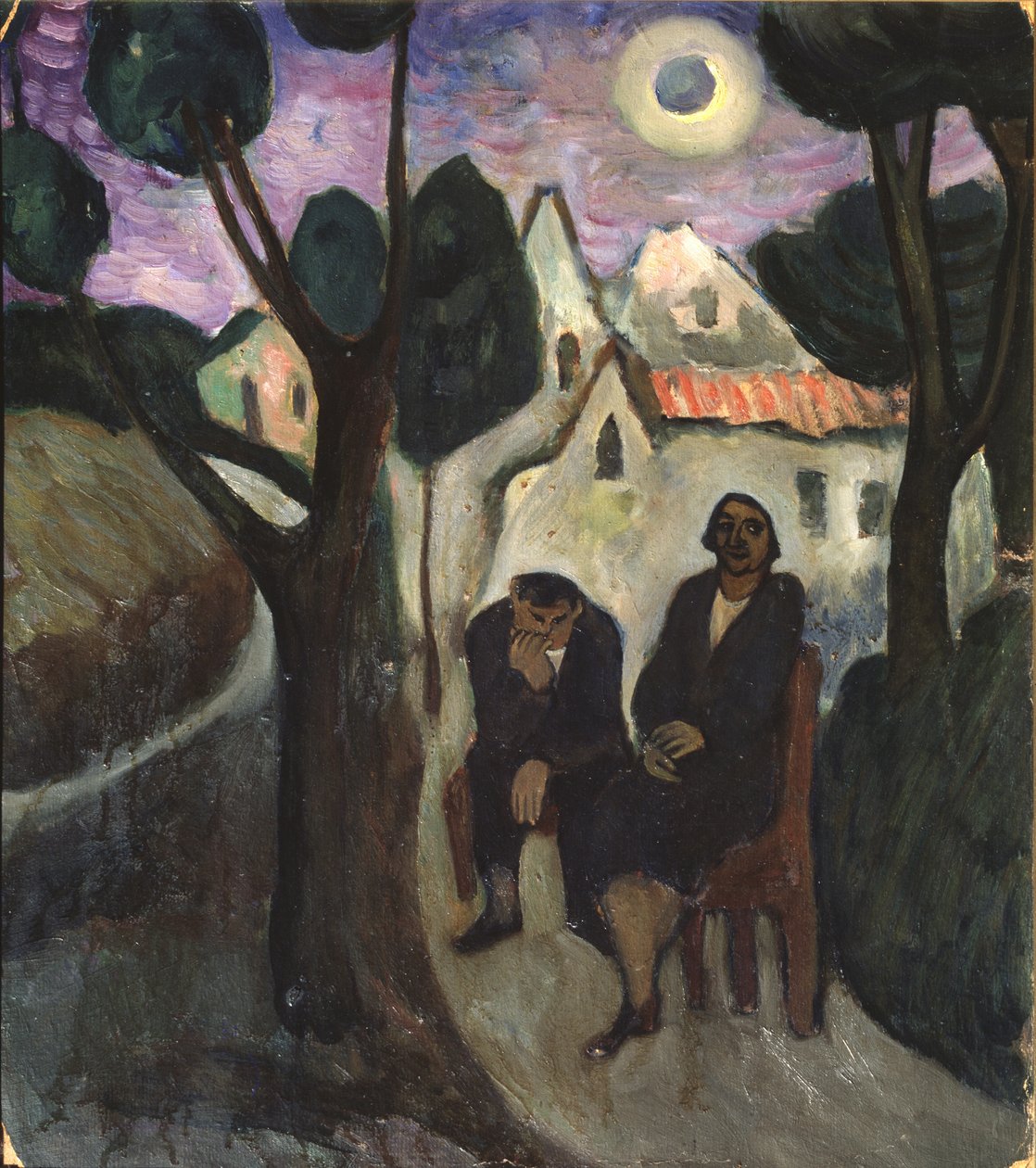 Auringonpimennys, 1910-luku tekijältä Marianne von Werefkin