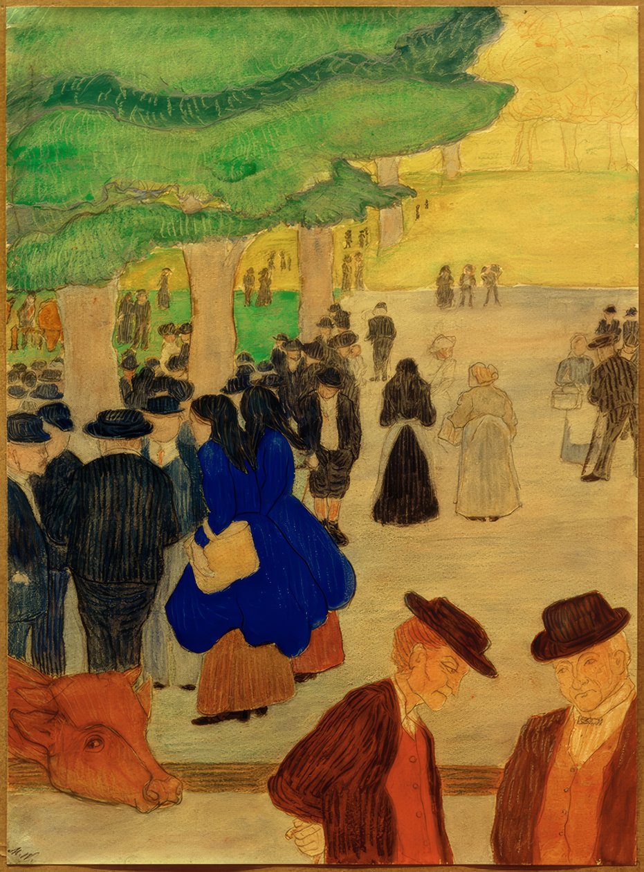 Viehmarkt tekijältä Marianne von Werefkin