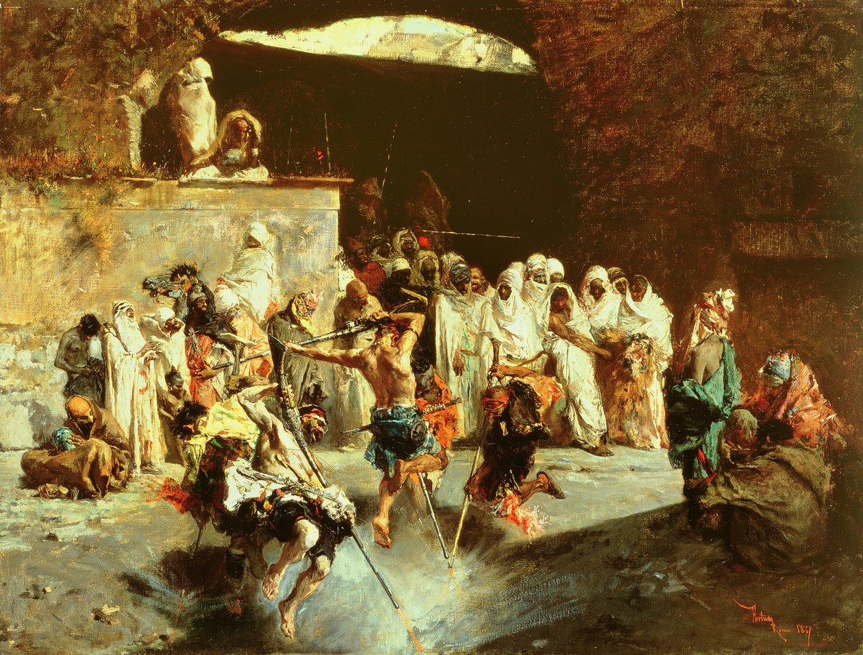 Arabialainen fantasia, 1866-67 tekijältä Mariano José María Bernardo Fortuny y Carbó