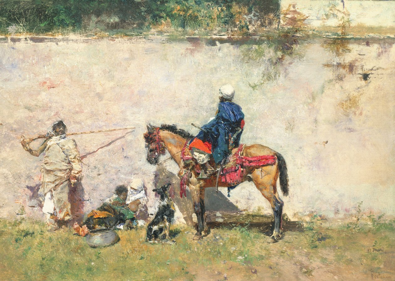 marokkolaiset tekijältä Mariano José María Bernardo Fortuny y Carbó