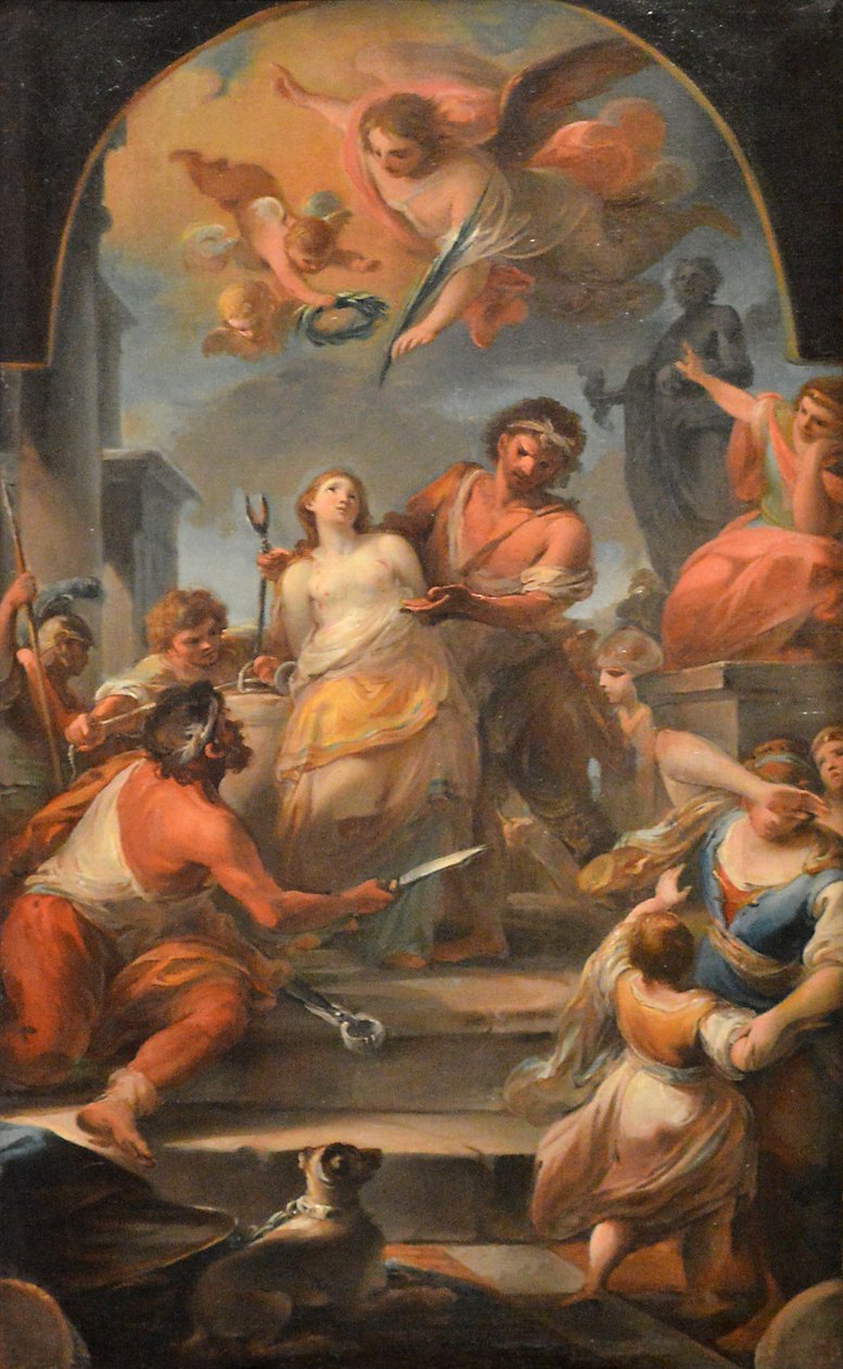 Le Martyre de sainte Agathe tekijältä Mariano Rossi