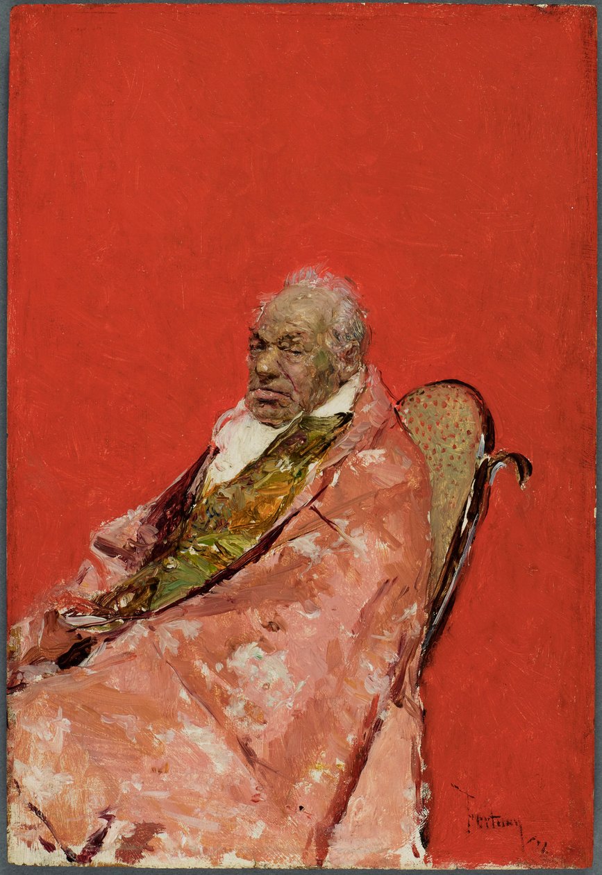 Ein Geistlicher tekijältä Mariano Fortuny