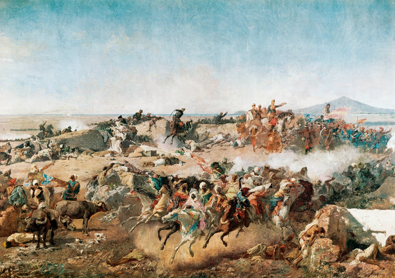 Tetouanin taistelu (Tetouan) tekijältä Mariano Fortuny y Marsal