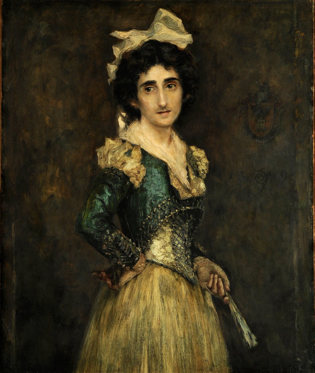 Maria Luisa Fortunyn muotokuva, 1893. tekijältä Marià Fortuny