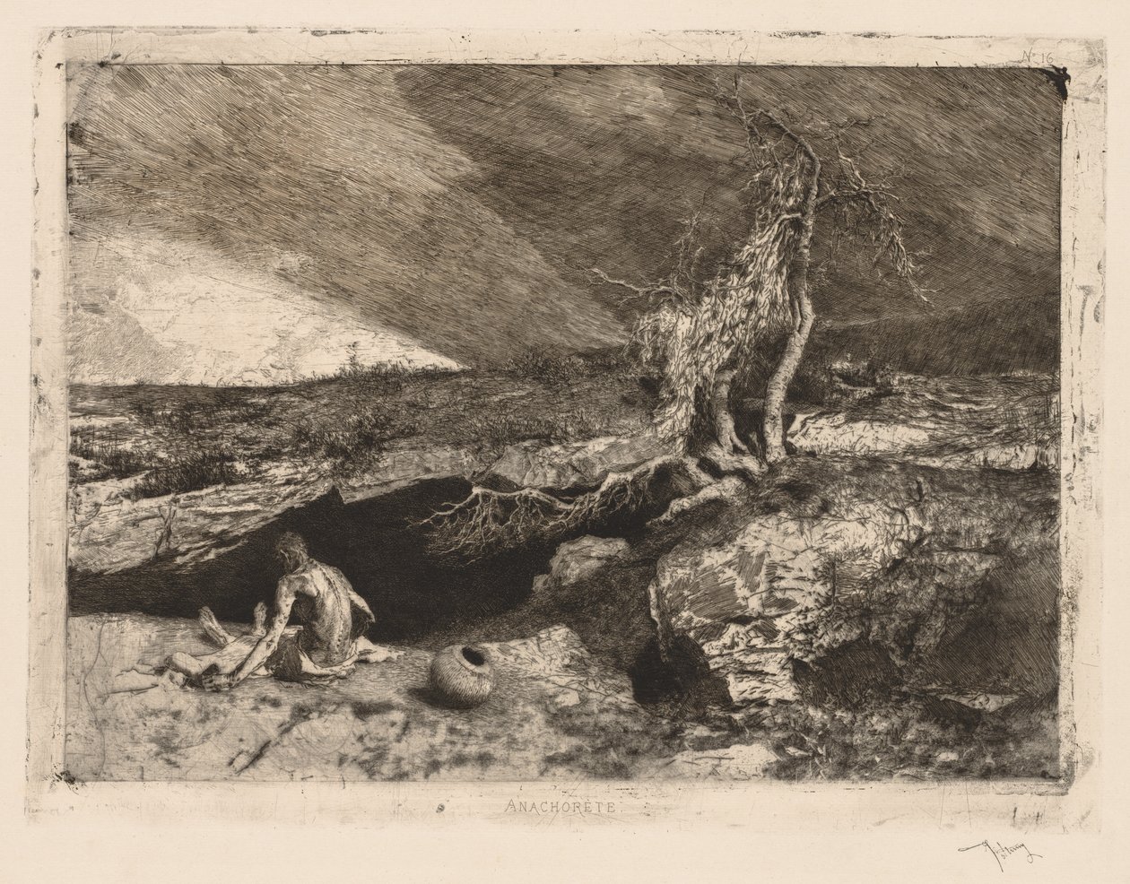 Ankkuriitti. tekijältä Mariano José María Bernardo Fortuny y Carbó