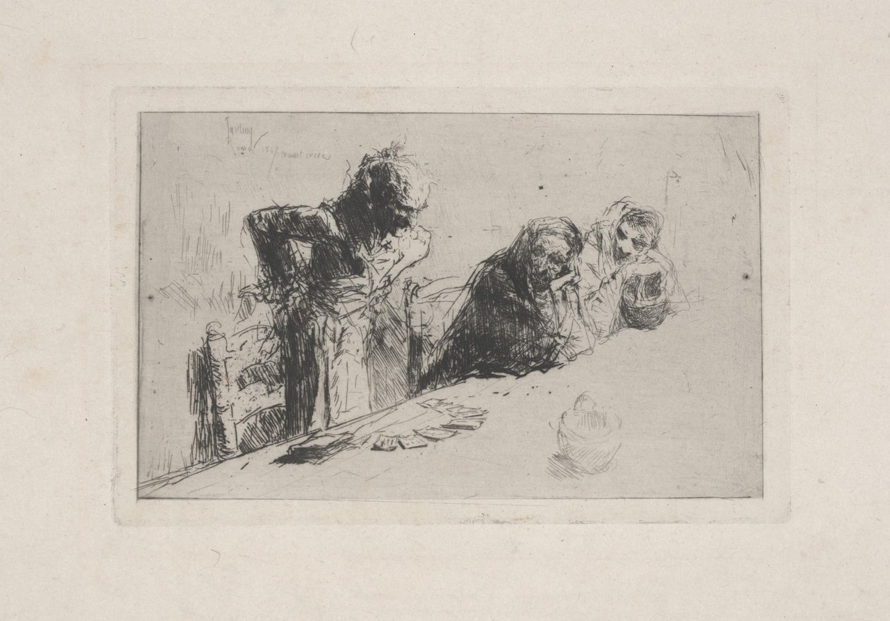 Kortin pelaajat tekijältä Mariano José María Bernardo Fortuny y Carbó