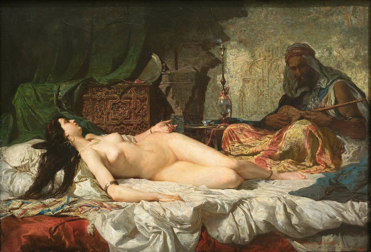 Odaliski tekijältä Mariano José María Bernardo Fortuny y Carbó