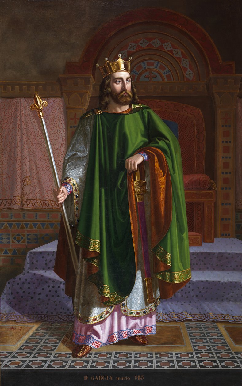 Muotokuva du roi Garcia Ier d
