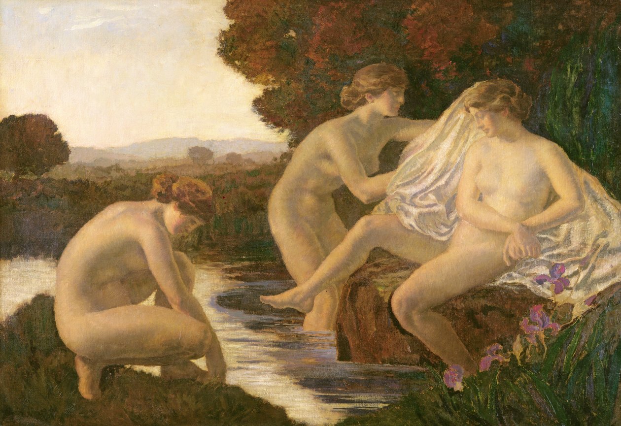 Dianan kylpylä, 1920 tekijältä Marie Auguste Emile Rene Menard