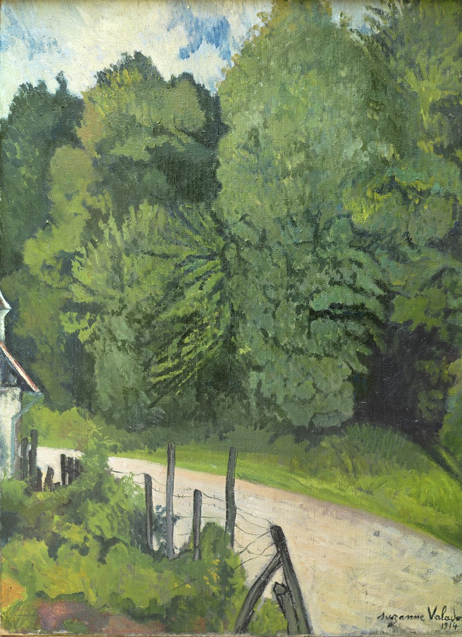 Tie metsässä, 1914 tekijältä Marie Clementine (Suzanne) Valadon