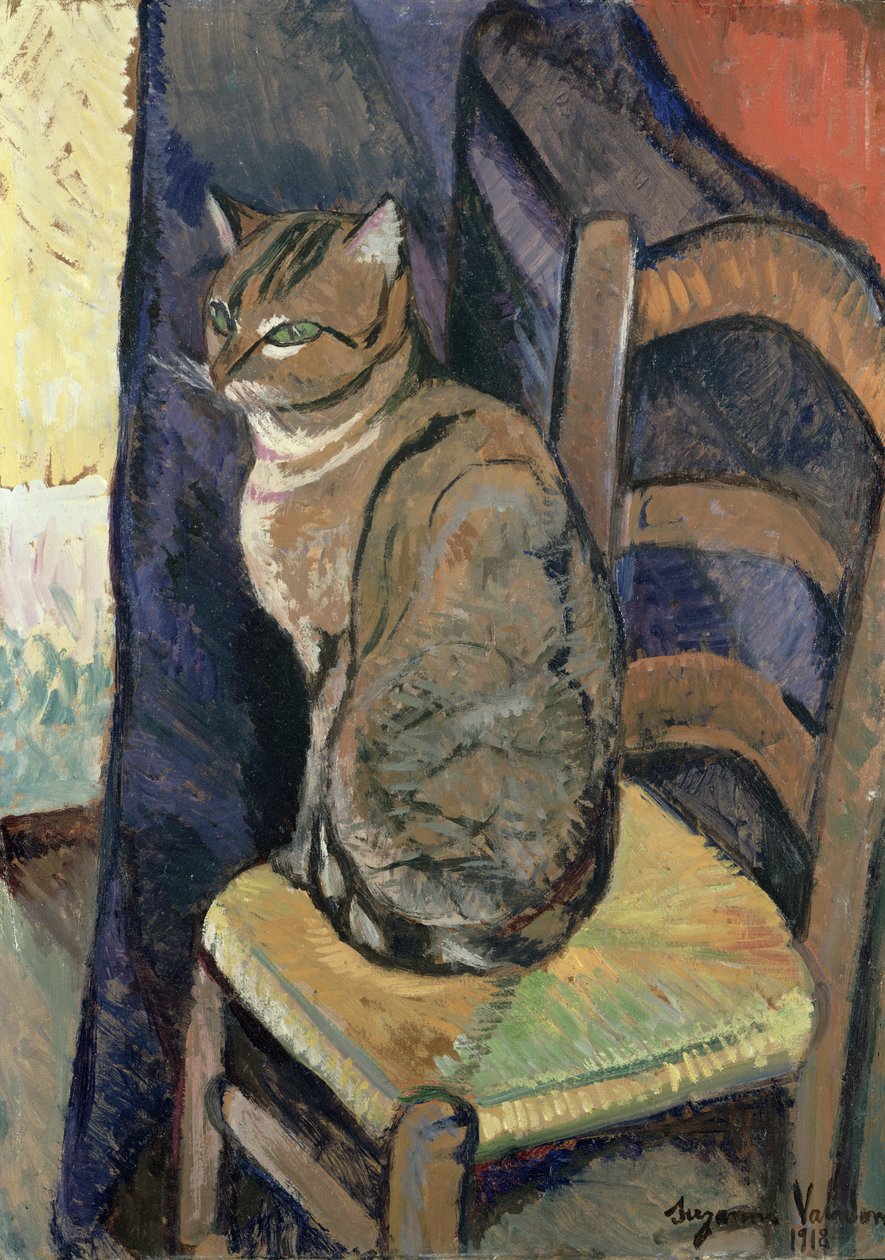Tutkimus kissasta, 1918 tekijältä Marie Clementine (Suzanne) Valadon