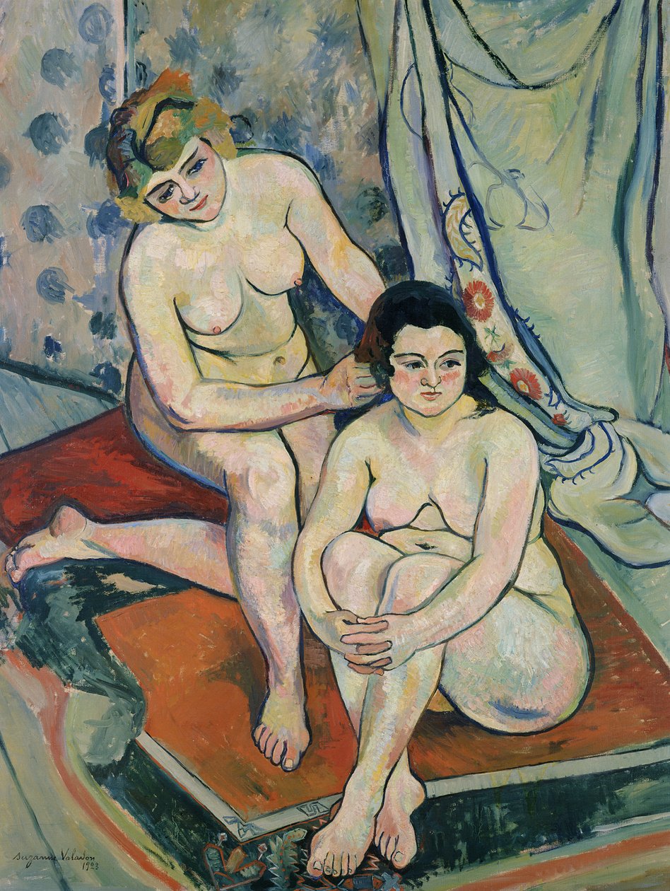 Kaksi uimaria, 1923 tekijältä Marie Clementine (Suzanne) Valadon
