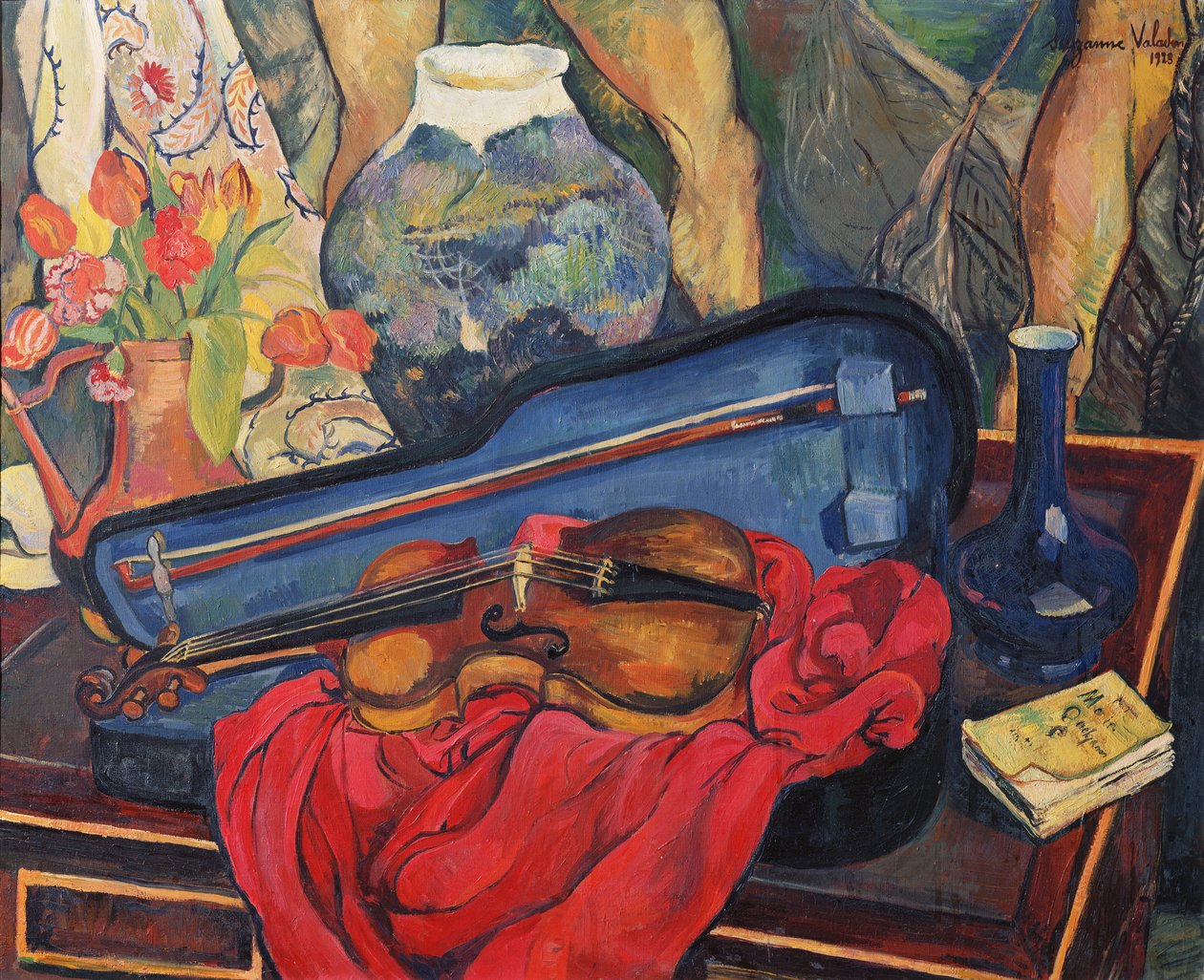 Viulukotelo, 1923 tekijältä Marie Clementine (Suzanne) Valadon