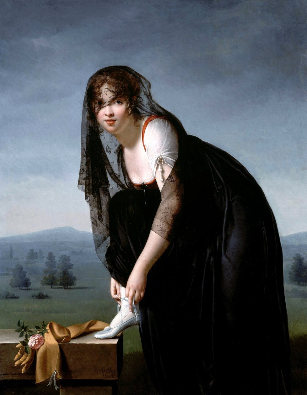 Une etude de femme d ’apres nature tekijältä Marie Denise Villers