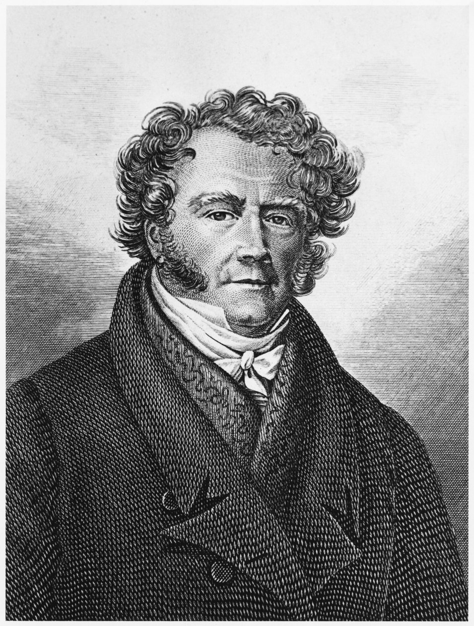 Francois Eugene Vidocq, n. 1830-40 (bw kuva) tekijältä Marie Gabrielle Coignet
