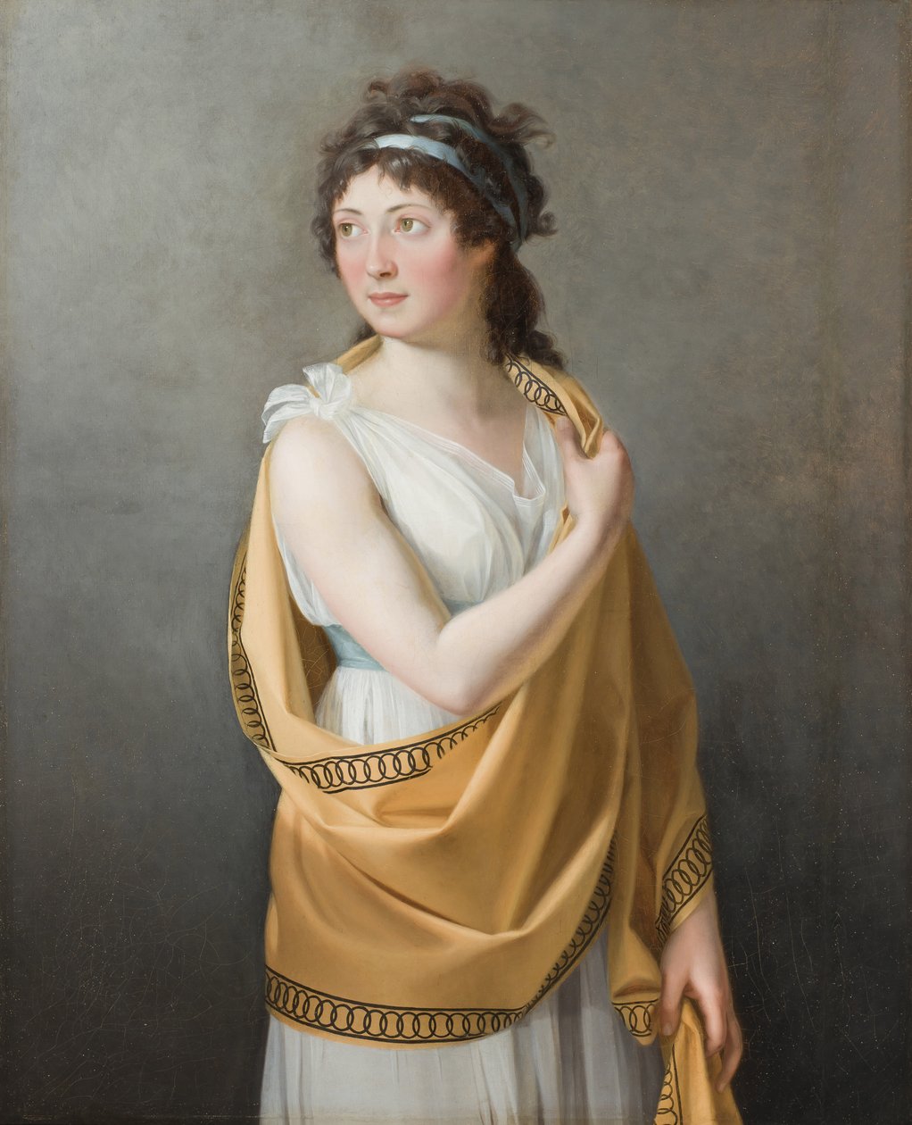 Muotokuva naisesta, noin 1799 tekijältä Marie Guilhelmine Benoist