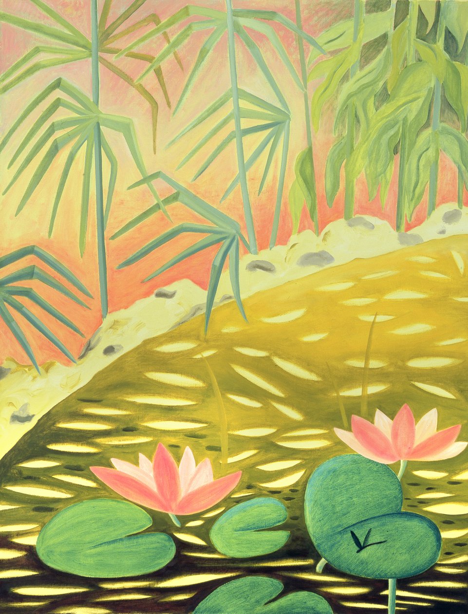 Water Lily Pond I, 1994 tekijältä Marie Hugo