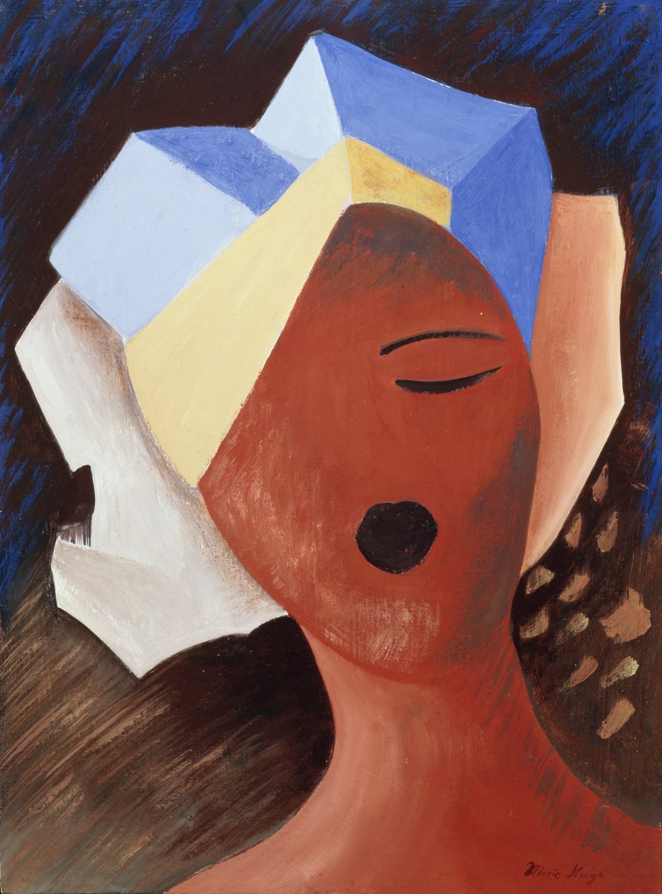 Zoe Chante I, 1993 (tempera puulle) tekijältä Marie Hugo