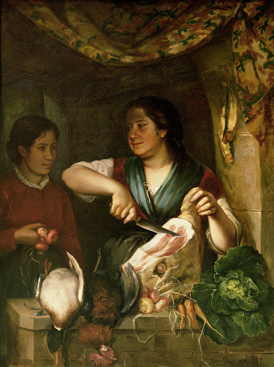 Kauppias, 1875 tekijältä Marie Petiet