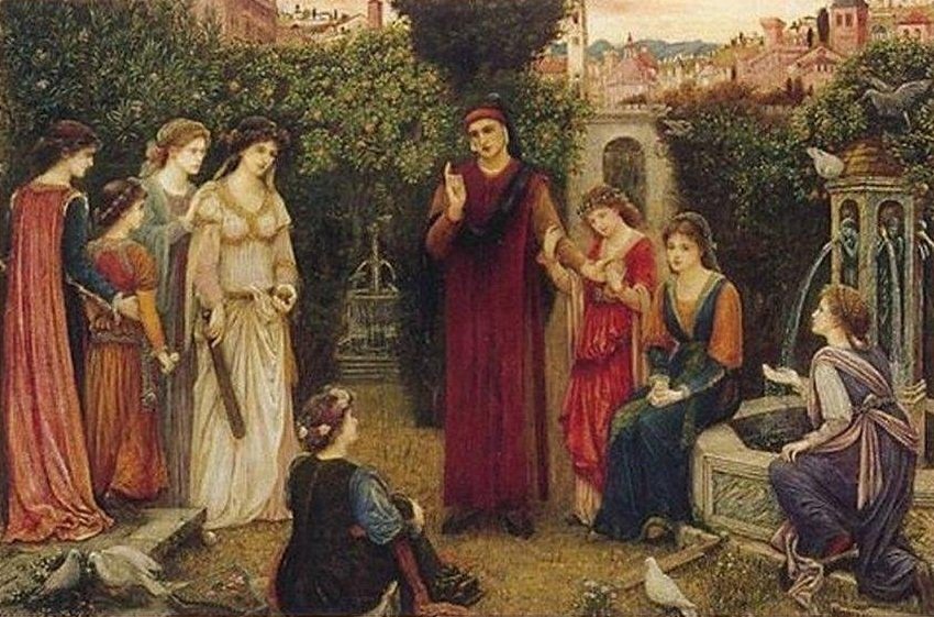 Dante Veronassa tekijältä Marie Spartali Stillman