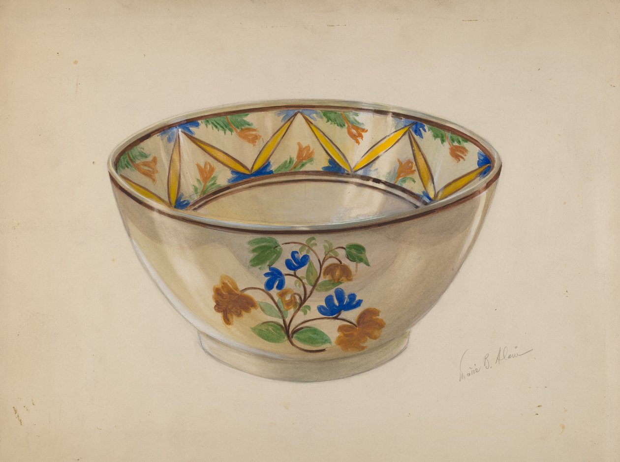 Kulho, c. 1936. tekijältä Marie Alain