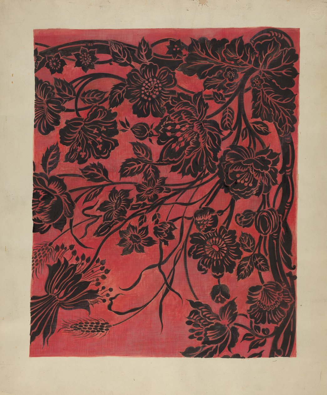 Leimattu pöytäkansi, n. 1942. tekijältä Marie Alain