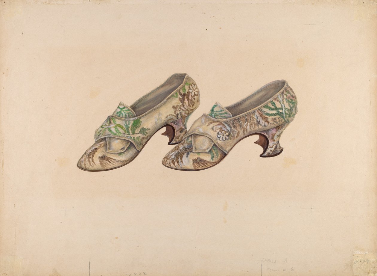 Naisten kengät, c. 1939. tekijältä Marie Alain