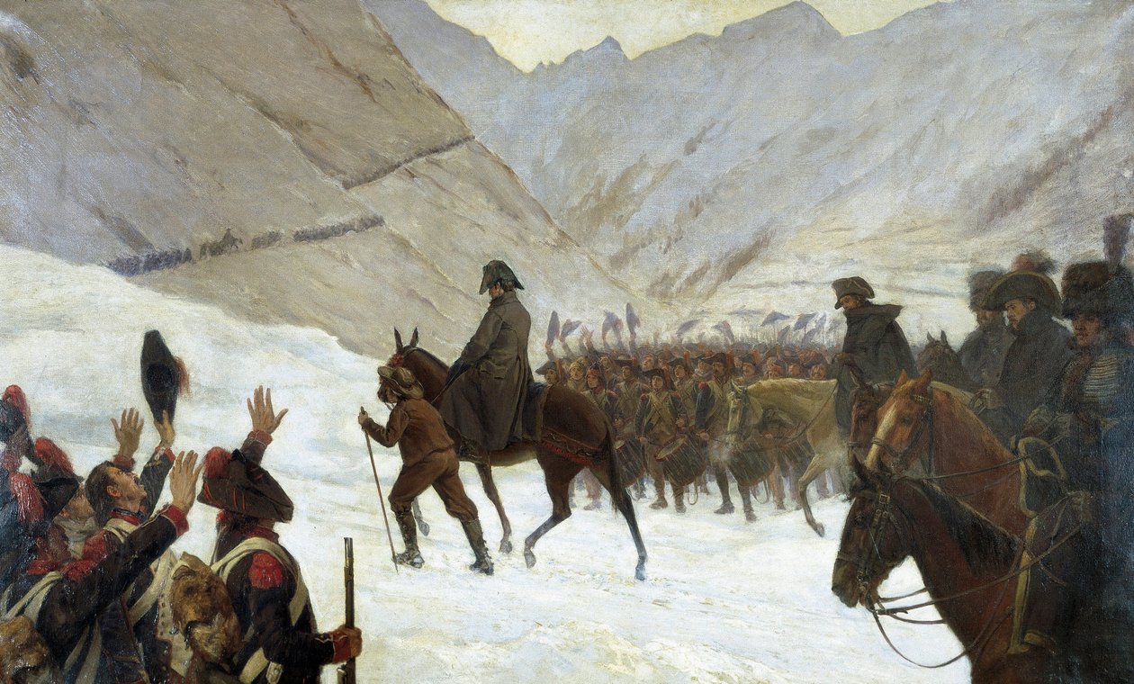 Grand-Saint-Bernardin kulku, 20. toukokuuta tekijältä Marie Felix Edmond de Boislecomte