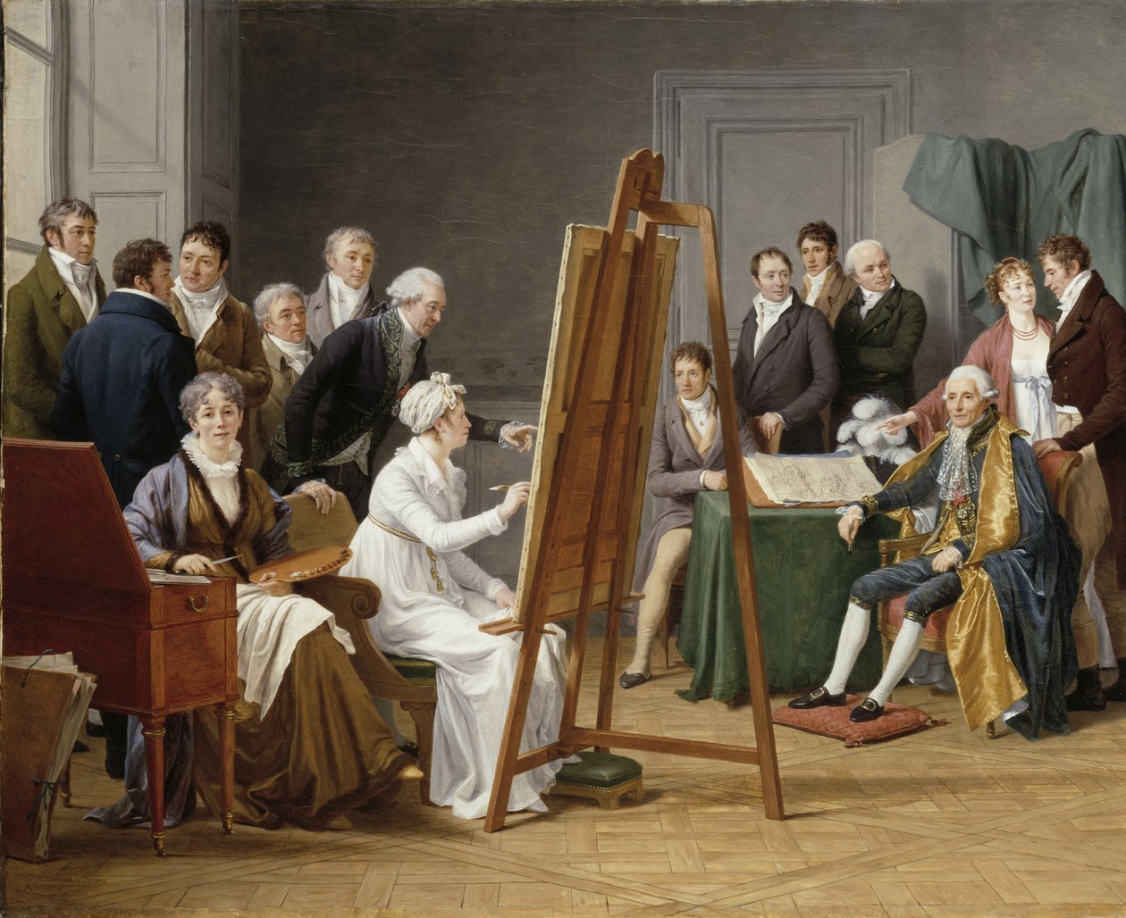 Aika Madame Vincentin ateljeessa tekijältä Marie Gabrielle Capet