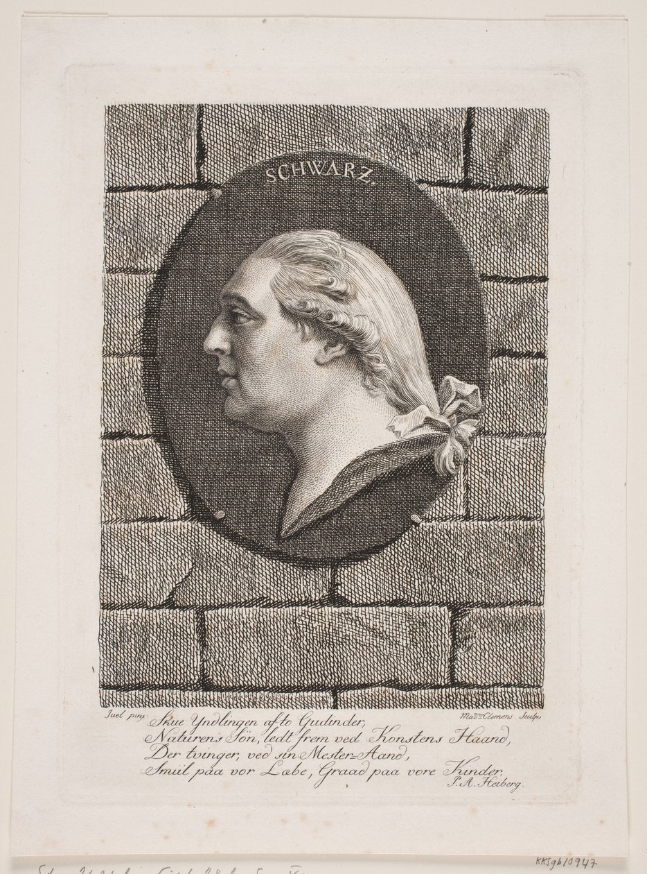Näyttelijä F. Schwartz tekijältä Marie Jeanne Clemens