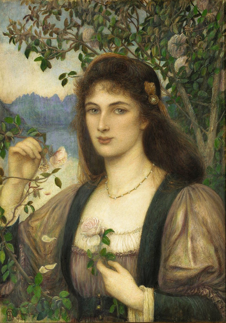 Ruusu Armidan puutarhasta, 1994 tekijältä Marie Spartali Stillman