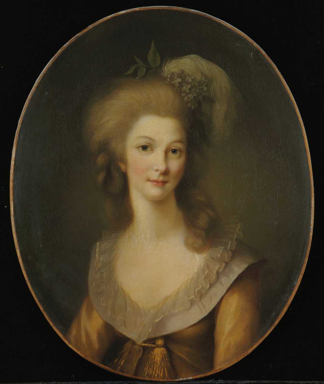 Lamballen prinsessan Marie-Thérèse-Louise de Savoie-Carignanin muotokuva, 1779 tekijältä Marie Victoire Lemoine