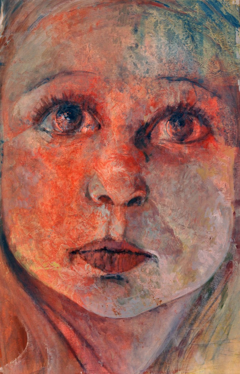 Vultus, 2014 (öljy kankaalle) tekijältä Marina Falco