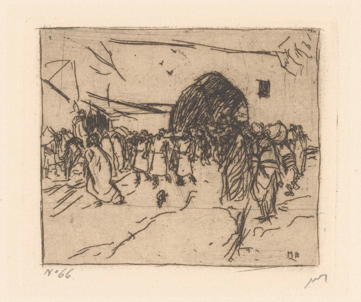 Portti Konstantinopolissa tekijältä Marius Bauer (signed by artist)