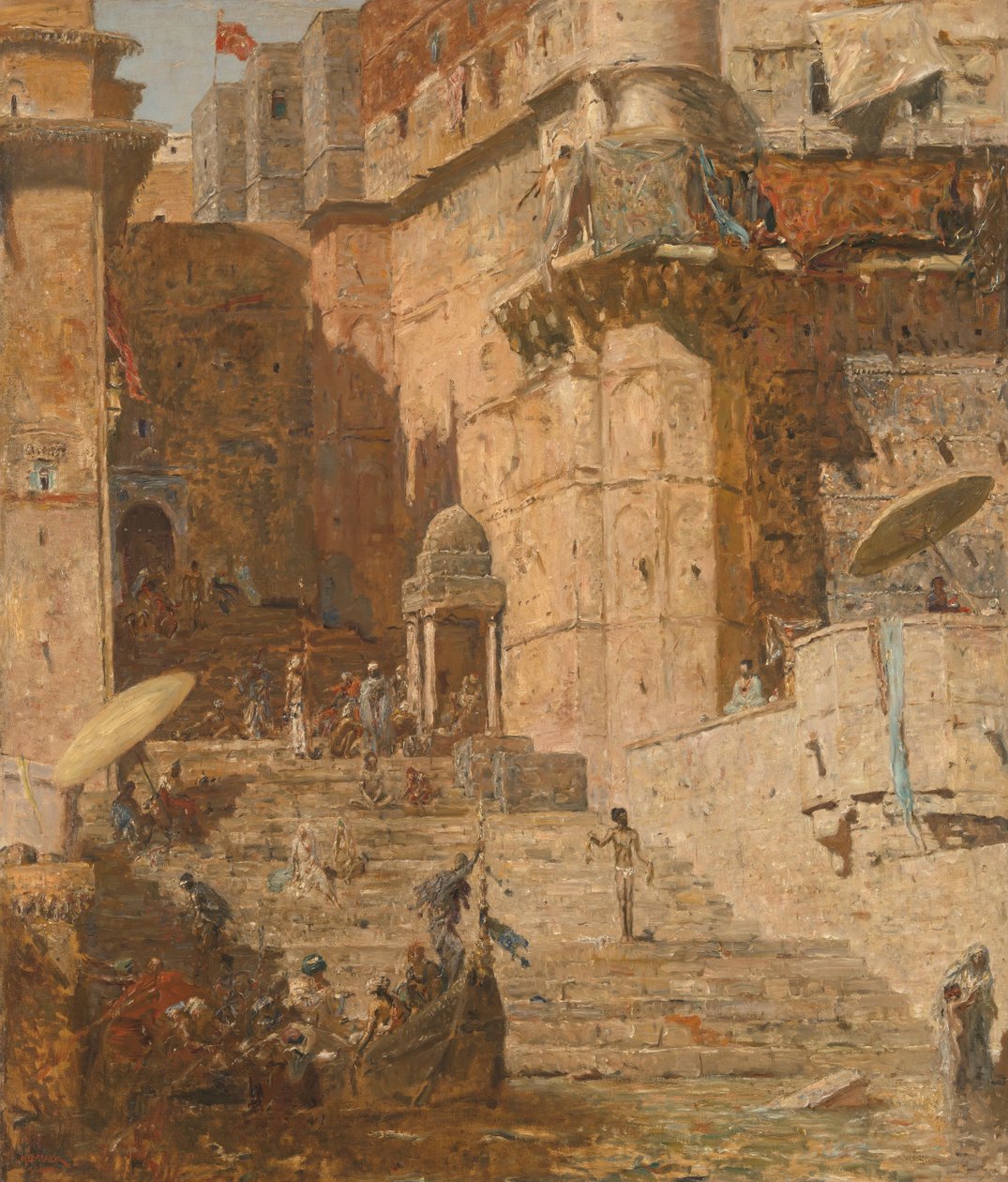 Benares, 1913 tekijältä Marius Bauer