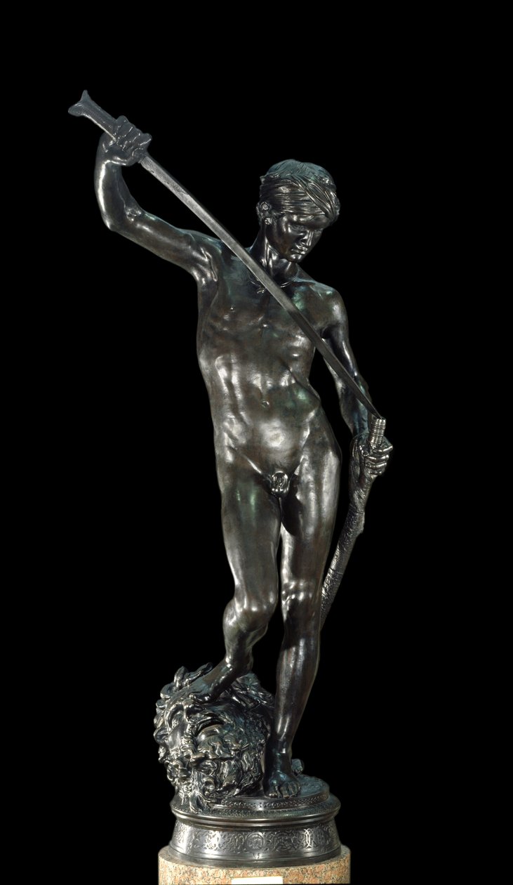 Antonin Mercian (1845-1916) Davidin pronssiveistos Pariisi, Musee d