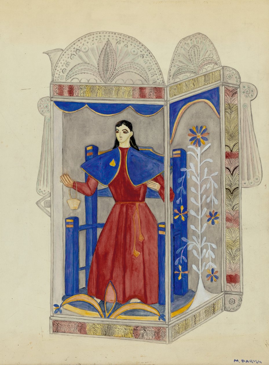 Tin Nicho Santo Ninon kanssa, c. 1937. tekijältä Marjery Parish