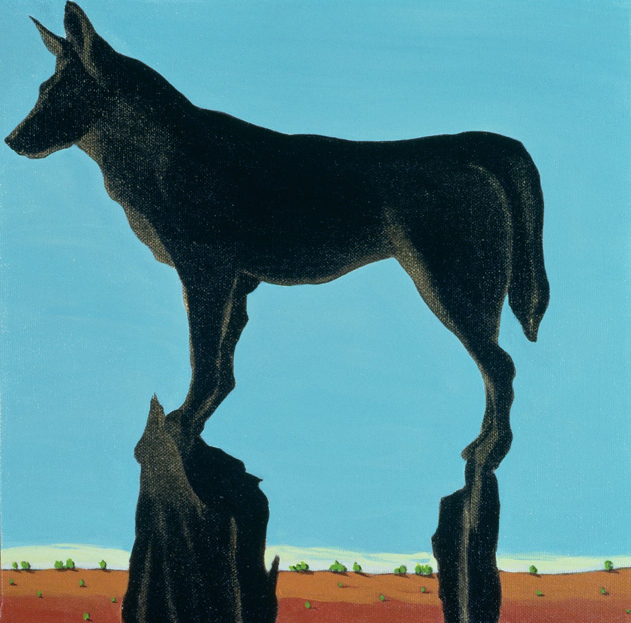 A Chestertown Moment (low Tide), 1999 (akryyli kankaalle) tekijältä Marjorie Weiss