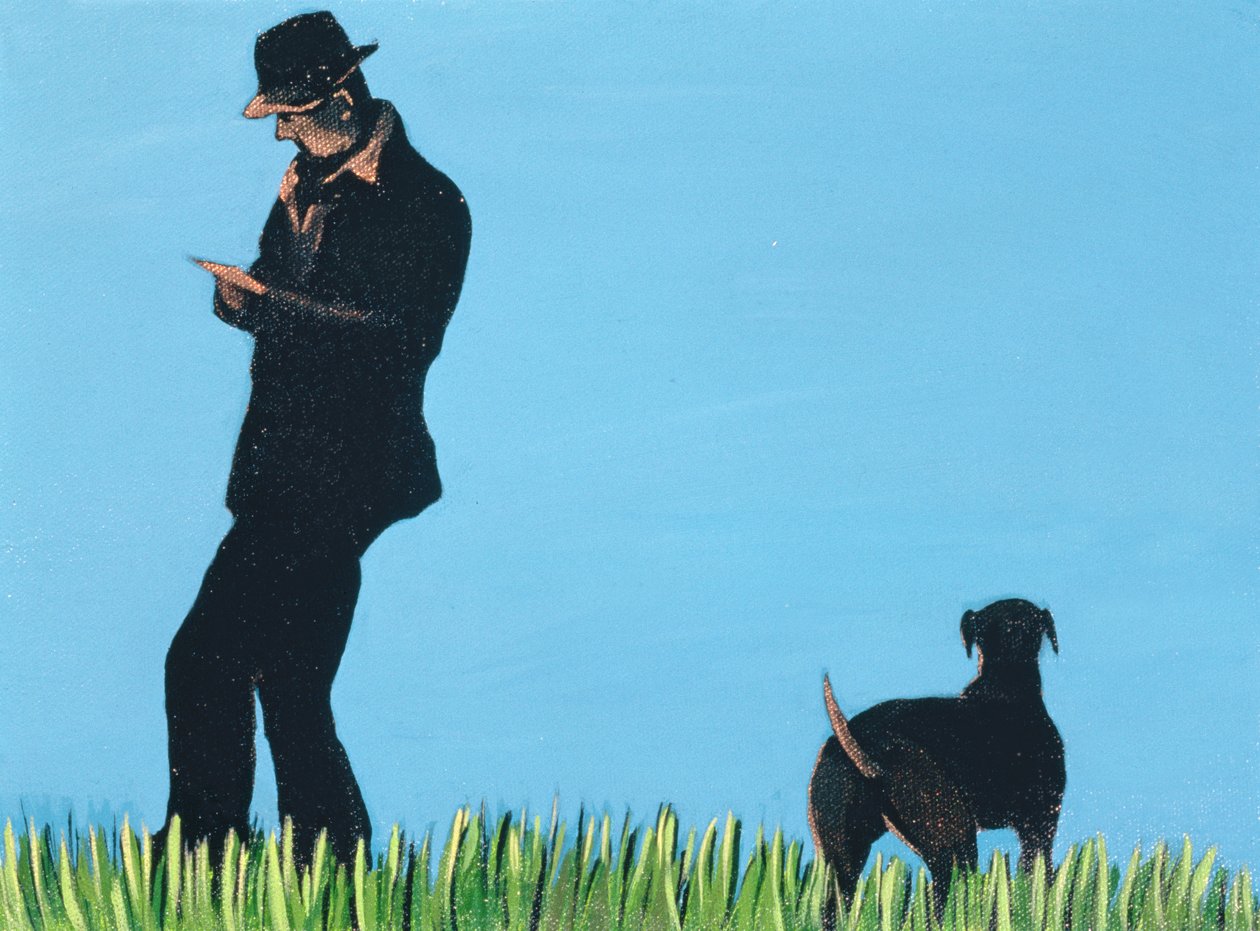 Mikes Memory, 1997 (akryyli kankaalle) tekijältä Marjorie Weiss