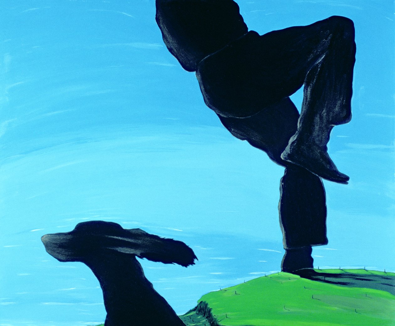 Spring Fever (Chestertown), 1997 (akryyli kankaalle) tekijältä Marjorie Weiss