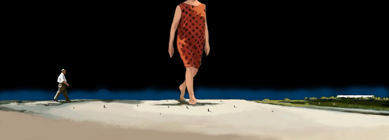 Night Lives Scene 13, 2016 (digitaalinen media) tekijältä Marjorie Weiss
