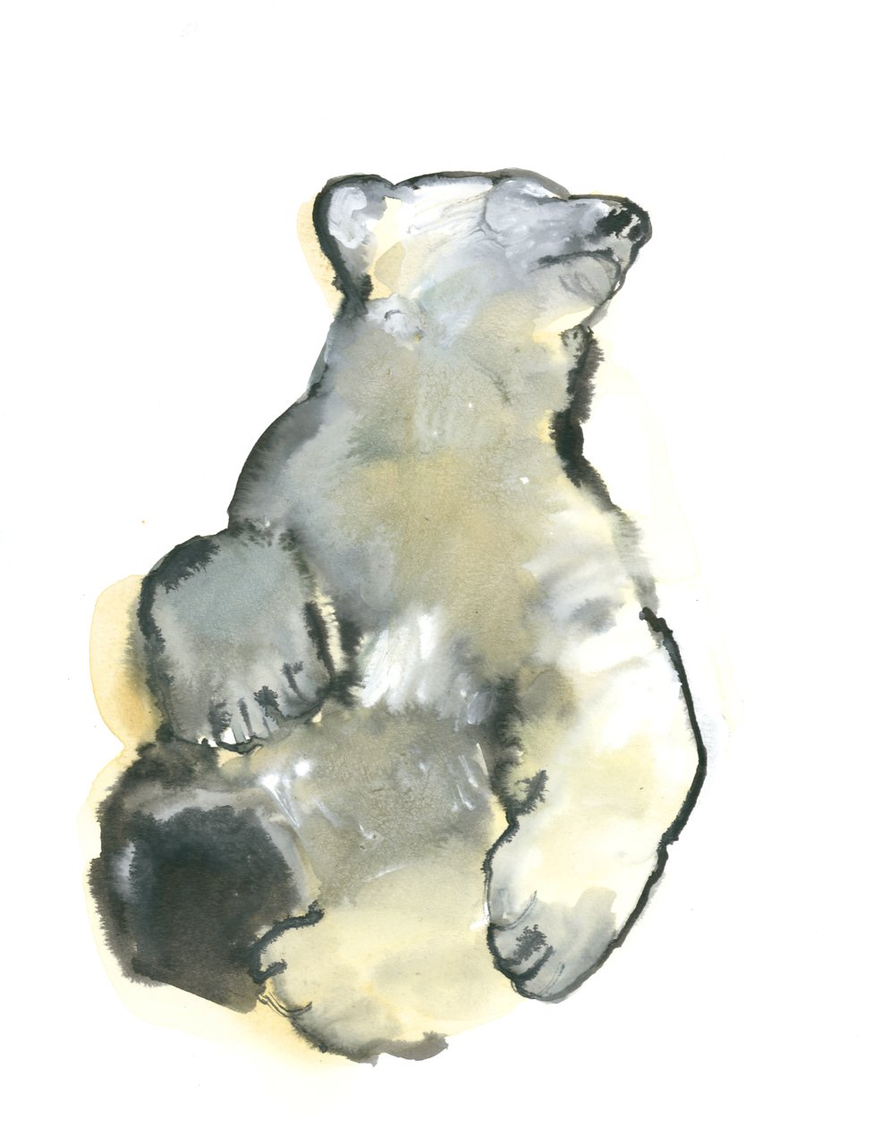 Bliss, 2015, (akvarelli paperille) tekijältä Mark Adlington