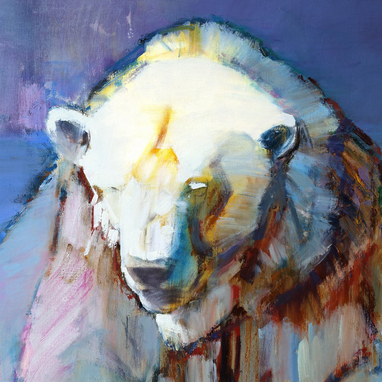 Harlekiini (yksityiskohta), 2016, tekijältä Mark Adlington