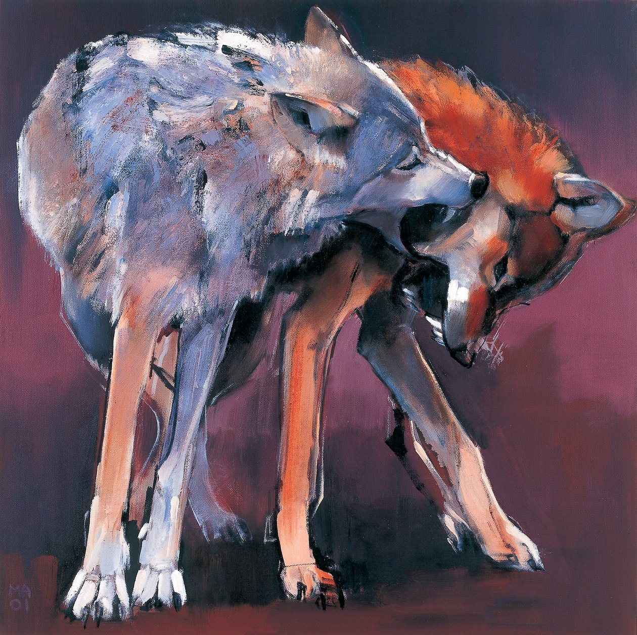 Two Wolves, 2001 (katso myös 275217) tekijältä Mark Adlington