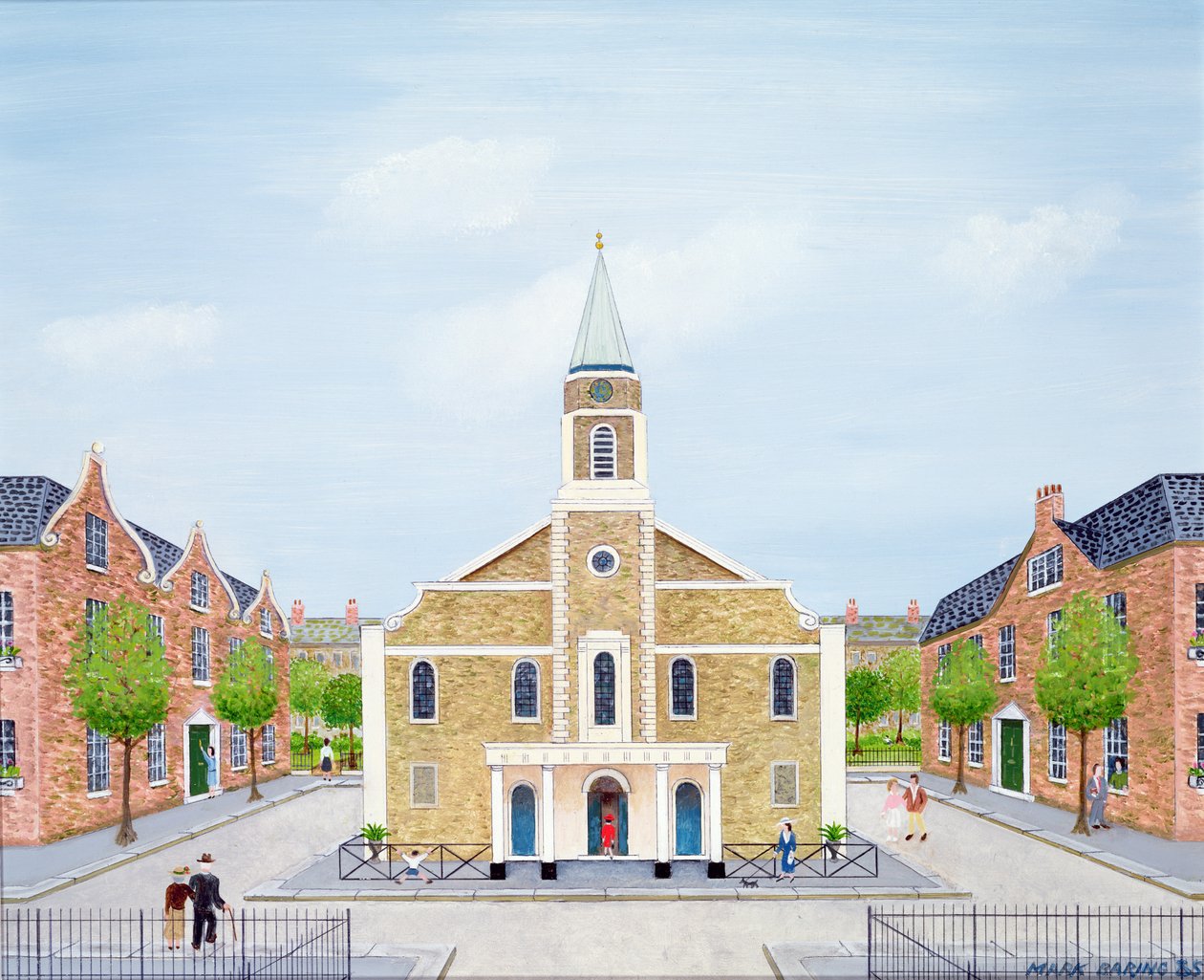 Grosvenor Chapel, Lontoo tekijältä Mark Baring