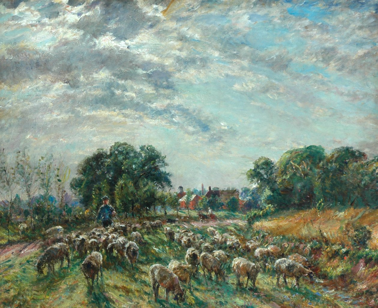 Road to Hatfield Heath, noin 1900 tekijältä Mark Fisher